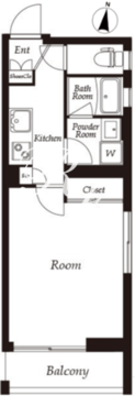 THE CLASS EXCLUSIVE RESIDENCE 201 間取り図