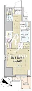 ラヴィラント御茶ノ水 1202 間取り図