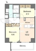 エスレジデンス板橋大山ブリム 402 間取り図