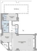 プレステージレジデンス白金台 401 間取り図