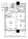 ブリリア有明シティタワー 817 間取り図