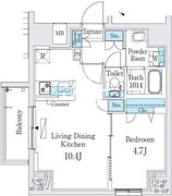 プライムブリス板橋本町 802 間取り図 ?>