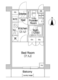 コンフォリア駒場 320 間取り図