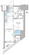ルフォンプログレ田原町 501 間取り図