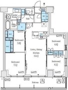 ロイヤルパークス赤羽ノース 914 間取り図