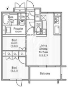 nido桜丘 208 間取り図