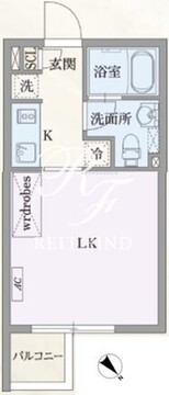 グランパセオ白山 404 間取り図