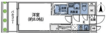 ルネサンスコート目黒 102 間取り図