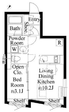 エディット大森 401 間取り図