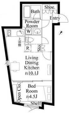 エディット大森 203 間取り図