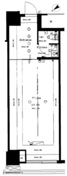 The SOHO 710 間取り図