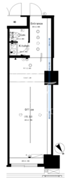 The SOHO 913 間取り図