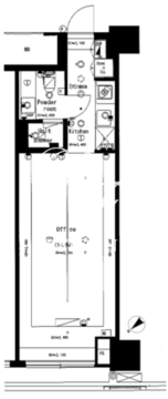 The SOHO 1009 間取り図