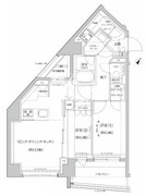リルシア北赤羽 401 間取り図 ?>