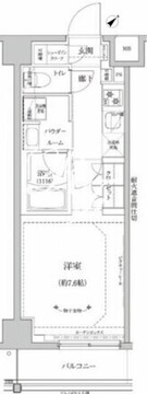 リルシア北赤羽 203 間取り図