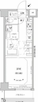 リルシア北赤羽 403 間取り図