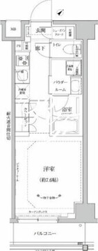 リルシア北赤羽 406 間取り図