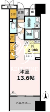 ロイヤルパークスシーサー南千住 509 間取り図