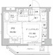 リルシア北赤羽 508 間取り図
