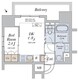 アリビス十条 1203 間取り図