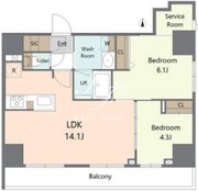 アリビス東京尾久 202 間取り図