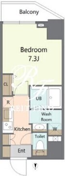 アリビス東京尾久 802 間取り図