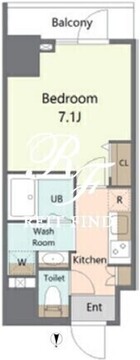 アリビス東京尾久 1103 間取り図