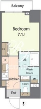 アリビス東京尾久 405 間取り図