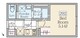レーヴレジデンス三軒茶屋 202 間取り図