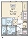 レーヴレジデンス三軒茶屋 203 間取り図