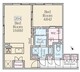 レーヴレジデンス三軒茶屋 204 間取り図