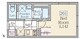 レーヴレジデンス三軒茶屋 201 間取り図