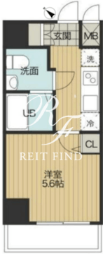 シエロ大塚 1002 間取り図