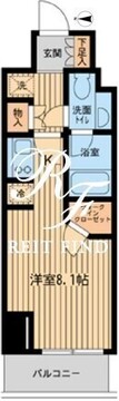 ファインアドレス新御徒町 903 間取り図