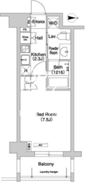 コンフォリア下北沢 213 間取り図