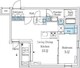 ソラシアレジデンス亀戸 207 間取り図