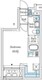 ソラシアレジデンス亀戸 404 間取り図