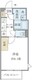 アレーロ新中野2 201 間取り図