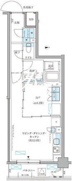 パークアクシス文京本郷 511 間取り図