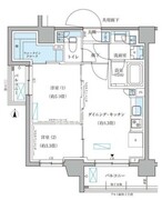 パークアクシス文京本郷 422 間取り図