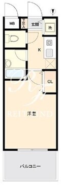 ミューズ両国2 502 間取り図