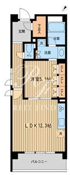 HF若林公園レジデンス 111 間取り図