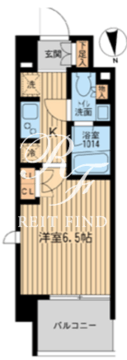 ブレス上池袋 513 間取り図
