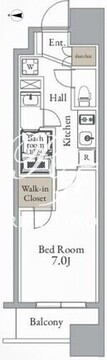 グランカーサ町屋 405 間取り図
