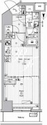 プレミアムキューブ代々木上原 303 間取り図 ?>