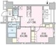 ザ・レジデンス三ノ輪 602 間取り図