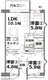 アクティ目黒駅前 2-509 間取り図