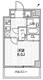 コンシェリア新橋 1003 間取り図