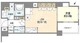 コスモリード市ヶ谷払方町 206 間取り図