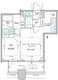パークタワー勝どき S-1017 間取り図